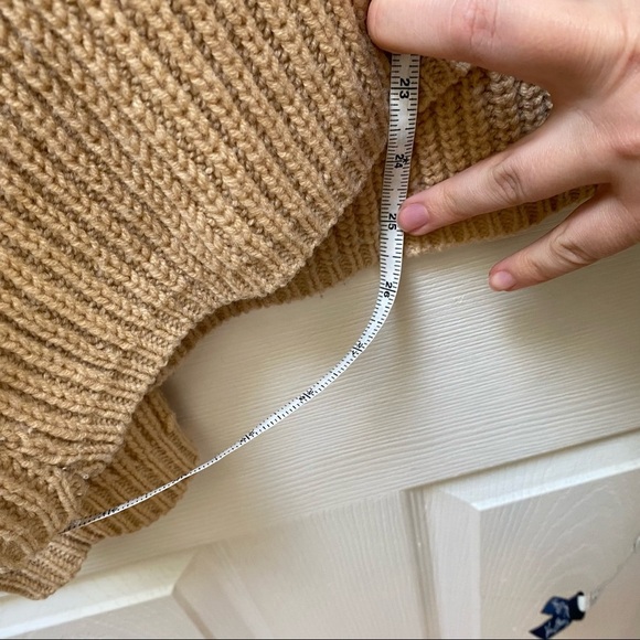 Cozy Tan Women's Cardigan Sweater - Picture 2 of 8